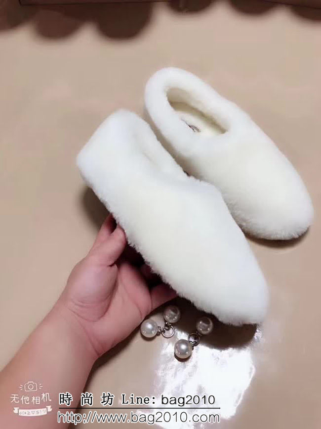 UGG 1095118 601網紅爆款 新款 羊毛一體淺口單鞋 QZS2852